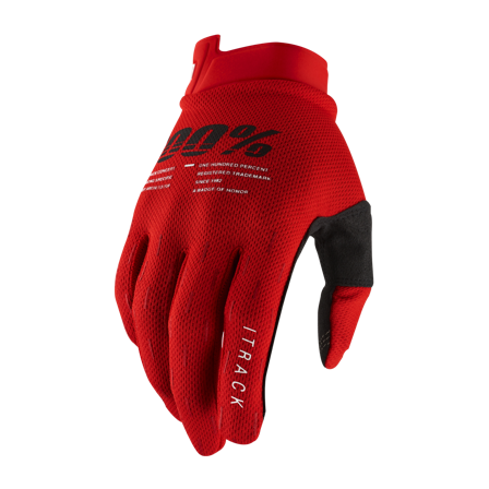 Crosshandschoenen 100% iTrack Rood S