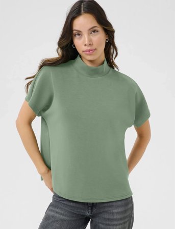 My Essential Wardrobe Mwelle Collar Blouse - Green - L