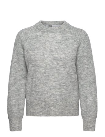 Selected | Slfrena Ls Knit O-Neck Camp | L