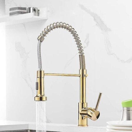 Køkkenhane Svingbar Guld 360