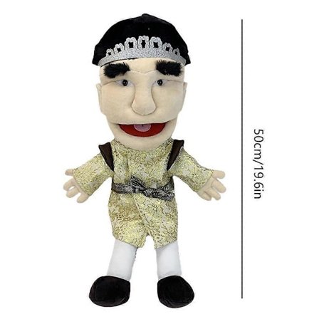 40 cm Jeffy Dukke Jeffy Hånddukke Sml Jeffy Dukke Familie Ægte Jeffy Zombie Dreng Hånddukke S[HK]