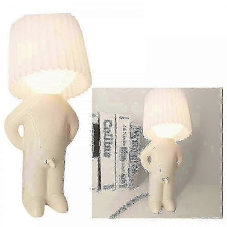 2025 Påske Rampete Gutt Mr.p En Litt Sjenert Mann Kreativ Lampe Liten Nattlys Skrivebordslamper Hjemmedekorasjon Fin Gave[D]