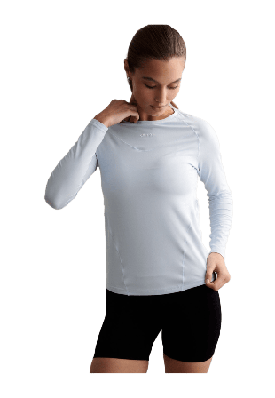 aim'n Soft Basic Long Sleeve Träningskläder Dam Blå XS