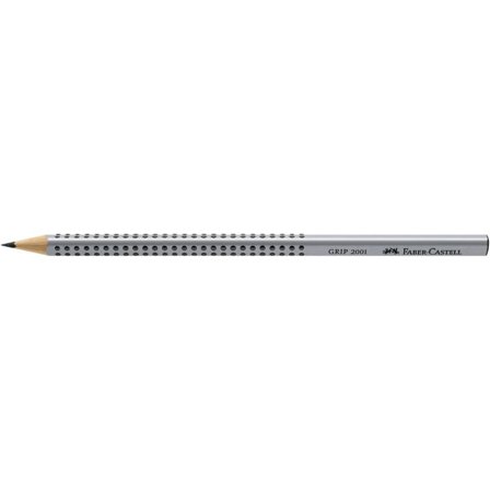 FABER-CASTELL Graphite Pencil Grip 2001 HB (Pack 12) - 117000