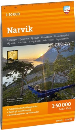 Calazo Turkart Narvik 1:50 000