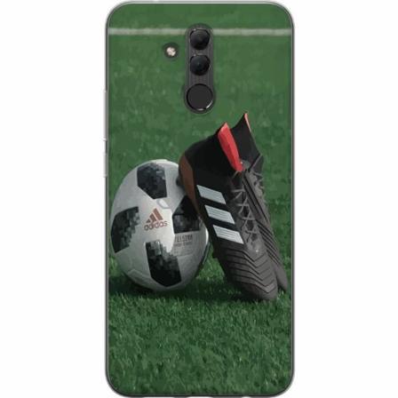 Huawei Mate 20 Lite Genomskinligt Skal Fotboll