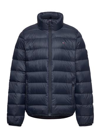 U Essential Light Down Jacket Fôret Jakke Blå Tommy Hilfiger