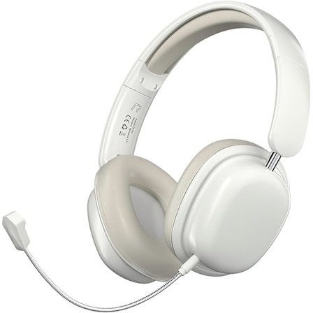 Trådlösa Bluetooth-hörlurar, On-Ear-hörlurar med brusreducering av röst med mikrofon, Kompatibla