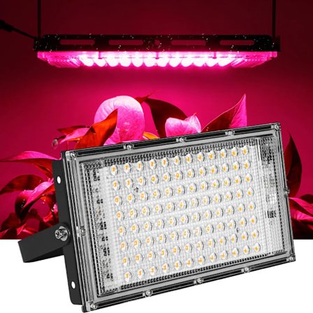 100W 96 LED Vekstlys Hage og Drivhus Tilbehør, Led Vekstlys Full Spectrum Plantelys Plantelys for Innendørs Planter