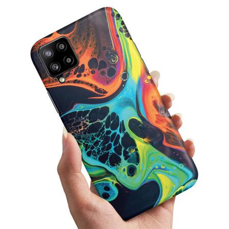 Samsung Galaxy A12 - Skal / Mobilskal Marmor Multifärg