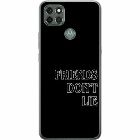 Motorola Moto G9 Power Genomskinligt Skal Stranger Things