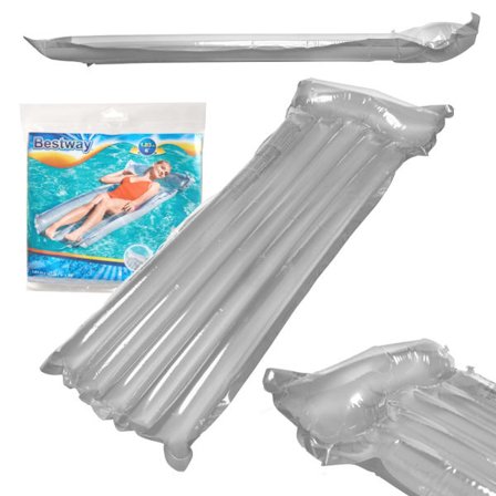 BESTWAY 44013 Oppustelig bademadras grå