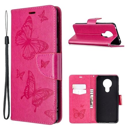 Butterfly Nokia 5.3 kotelot - Ruusu