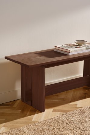 Jotex - Benk 40x110 Cm mørk brun - TOTTORI - Kjøp Benker hos Jotex