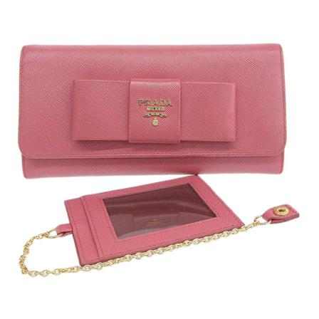 Prada Vintage, Wallets Cardholders Rood, Dames, Maat:ONE Size