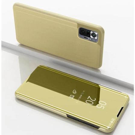 Xiaomi Redmi Note 10 Pro Smart View Cover Fodral - Guld Guld