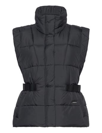 Urban Padded Vest Vests Padded Vests Svart Casall*Betinget Tilbud