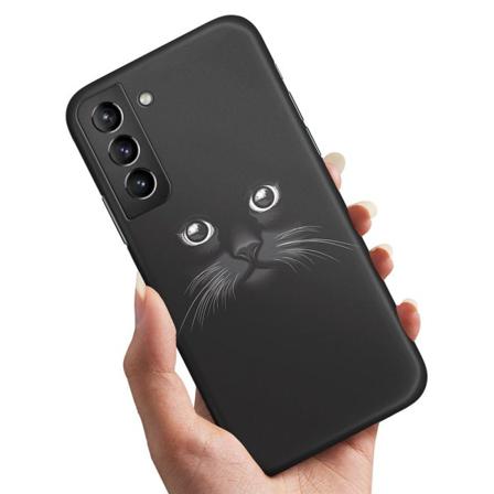 Samsung Galaxy S21 - Skal / Mobilskal Svart Katt