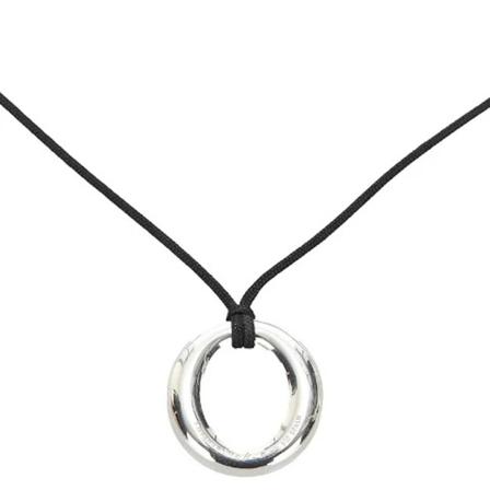 Tiffany & Co. Pre-owned Pre-owned Silver necklaces , Grijs , Dames , Maat: ONE Size Vintage Sieraden