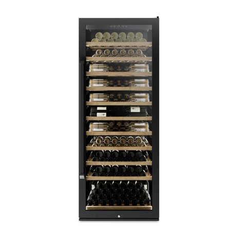 Caso 664 WineSafe 300 Smart vapaasti seisova viinikaappi 300 pulloa, musta