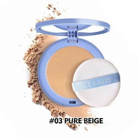 Long-Lasting Waterproof Pressed Powder Matte Oil Control Face Powder for Daily Makeup Women Men