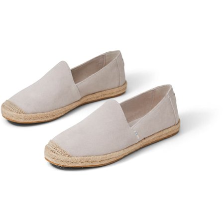 TOMS Women's Suede Espadrillo Women everyday shoes Grey 37,5