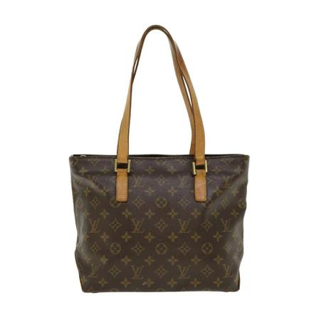 Louis Vuitton Vintage, Pre-owned Cabas Piano Monogram Tote Bag Bruin, Dames, Maat:ONE Size,Canvas