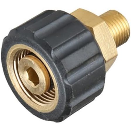 T&F Højtryksrenser Adapter M22 til M22 / 3/8" / 1/4" Hurtigkobling til Sprøjtepistol