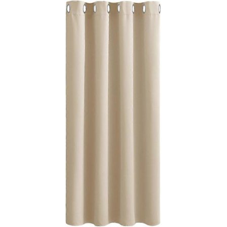 Gardin med maljer - Mørkleggende, varmeisolerende vindusgardiner for rommørklegging og støyreduksjon