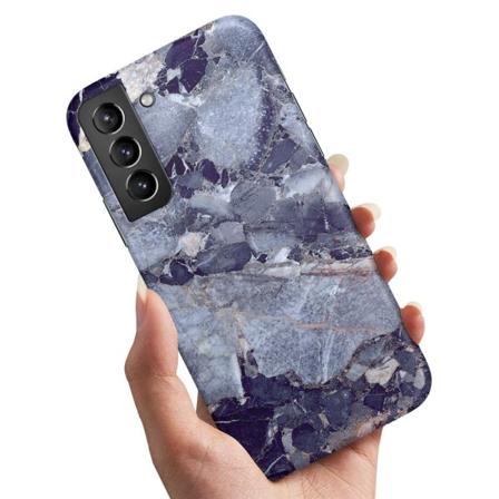 Samsung Galaxy S21 - Cover/Mobilcover Marmor Multicolor