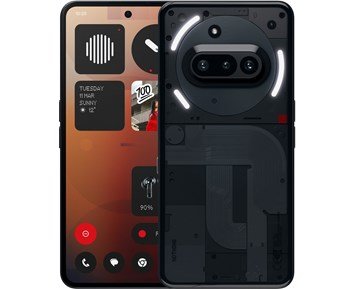 Phone (3a) 12+256 Black - Eu - Fyndvara - Nothing Phone (3a) med skarp selfiekamara