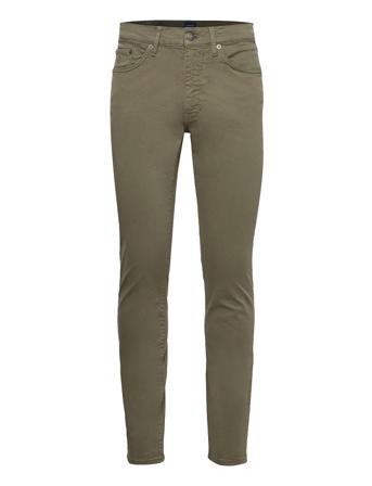 Hayes Desert Jeans Tiukat Farkut Vihreä GANT