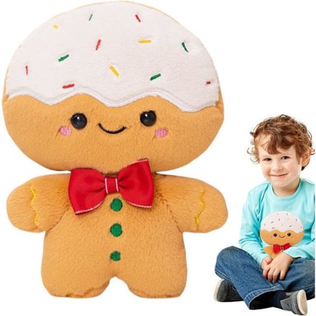 Jul Pepperkakepute | Jul Plysjleketøy | Pepperkakeputer | Jul Kosedyr | Pepperkakemann Plysj Originalsmak