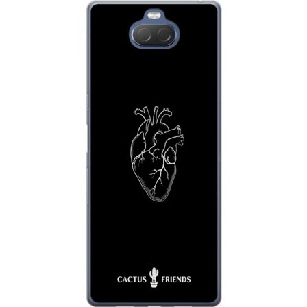 Yhteensopiva Puhelinkuori Sony Sony Xperia 10 Plus Kaktus ja Ystävät - Keskiaikaan Anatomia Sydän