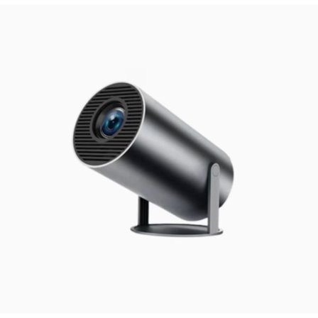 4K Ultra HD Portabel LCD Hemmabioprojektor Trådlös Väggprojektion För Vardagsrum Svart