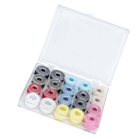 20 kpl värikkäitä ompelulankoja muovinen ompelukonepuola koti