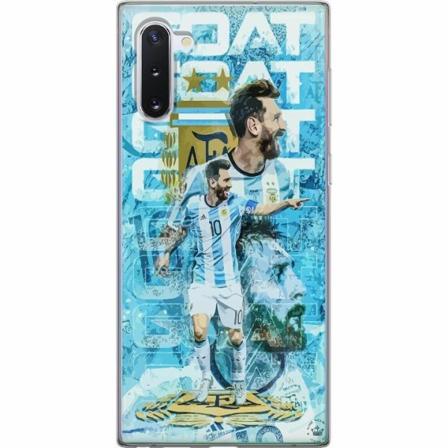 Samsung Galaxy Note10 Genomskinligt Skal Argentina - Messi