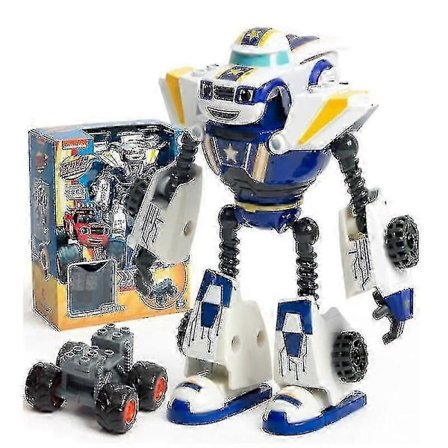 Blaze Monster Machines Anime Figur Cartoon Plast/legering Deformerad Bil Actionfigur Modell Barnleksaker Barnfödelsedagspresenter - Actionfigurer