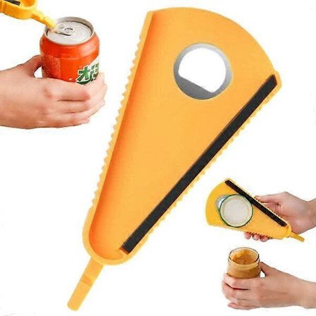 Burköppnare - Hjälpmedel för skruvkorkar, burkar och flaskor vit