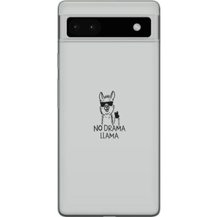 Google Pixel 6a Gjennomsiktig deksel Ingen drama lama