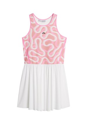 J.Lindeberg - Sabrina Print Dress - Tennis - Rosa - Women - S