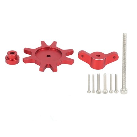 RC 1.9/2.2 tommer Hjulnav Dekk Alloy Montering og Demontering Verktøy for 1/10 RC Crawler Rød