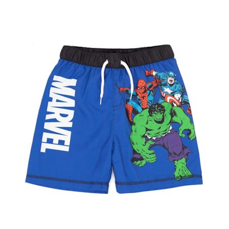 Marvel Pojkshorts 7-8 år Blå/Vit