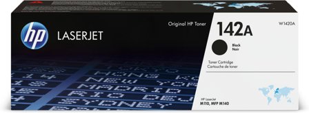 HP 142A - svart - original - LaserJet - tonerpatron (W1420A)
