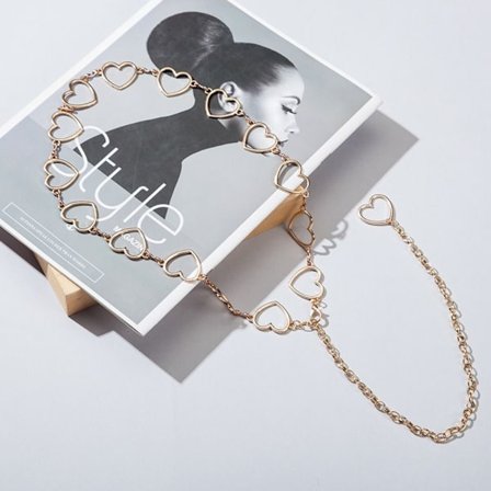 Kjedebelte Metall Midjekjede GULL