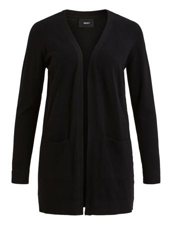 Objthess L/S Cardigan Black Object