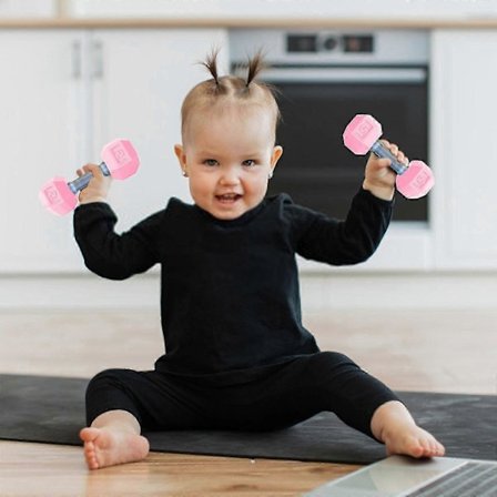 Mini Hantel Barnleksaker[D]