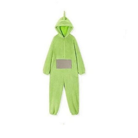 Unisex Teletubbies Kostumer Disi Onesies Lala Cosplay Pyjamas Voksen Pyjamas Dyr Natdragt Jumpsuit