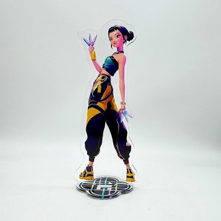 Kpop Demon Hunters Rumi Mira Zoe Akryl Nøglering - Sødt Anime Taskevedhæng, Rygsækanhæng til Fans