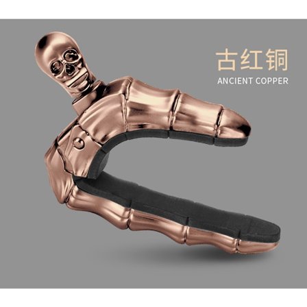 Coolt dødningehoved spøgelse finger guitar capo akustisk guitar tonehøjde skifter ukulele CAPO instrumenttilbehør D